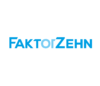 Faktor Zehn company logo on white background