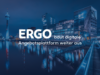 Bild der Düsseldorfer Skyline mit dem Logo der Ergo Versicherung